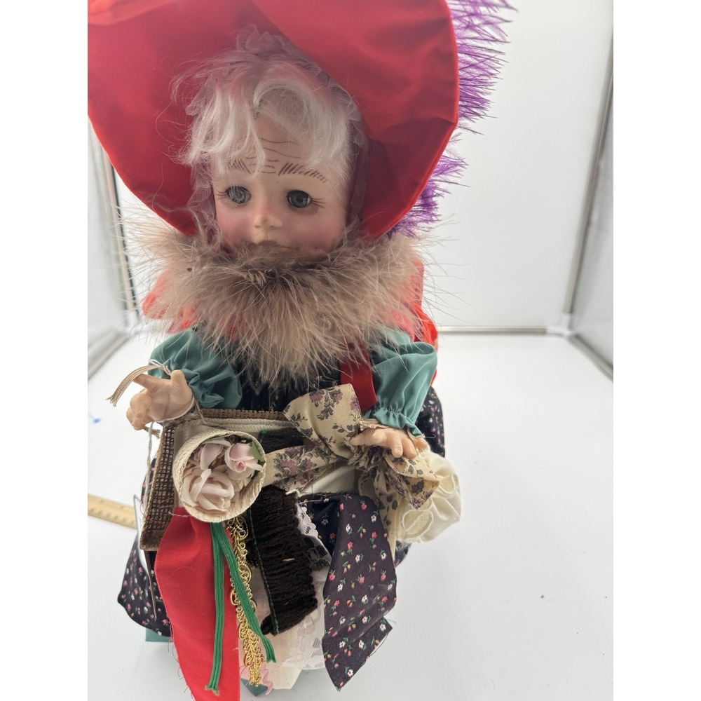 Effanbee Peddler Lady‎ #7015 Vintage 16" Character Doll 1979